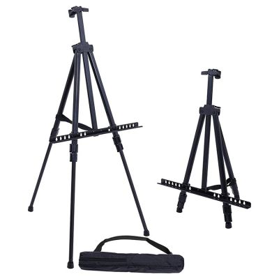 High Quality Aluminum Wrought Iron Easel Lightweight Painting Portable Easel