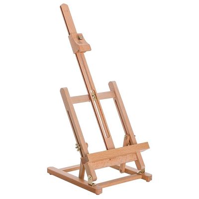 Tabletop Display Stand Artist Canvas Easel,Beechwood stand table Tripod for kids Painting easel artists painting set