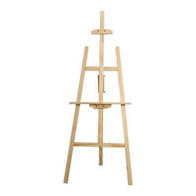 Desktop Display Stand Artist Canvas Easel, Mountain Hair Pine Wooden Slender Table Tripod Children's Picture Frame Painting Easels