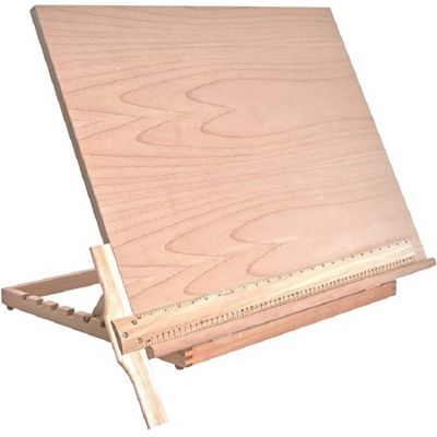 Art Supply Extra Large Adjustable Wood Artist Drawing & Sketching Board 26