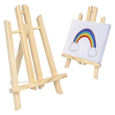 8X10 inch wholesale stretch canvas and acrylic easel painting art set