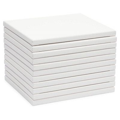 Factory Direct Art Stretched Canvas 8*10 inch Blank Canvas Painting Set for Acrylic Watercolor