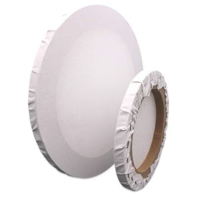 White Blank Round Stretched Canvas 20/30cm Cotton Painting Canvas Frame Art Craft Set