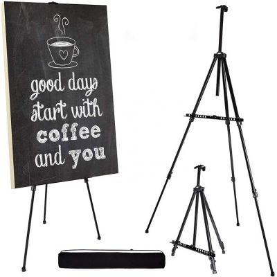 portable adjustable metal sketch artist easel stand foldable aluminum easel painting