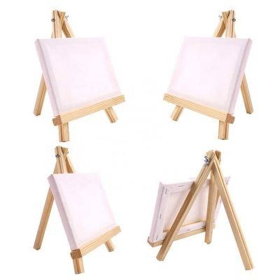 mini easel and canvas Suitable for Fine Art Painting for drawing easel wooden