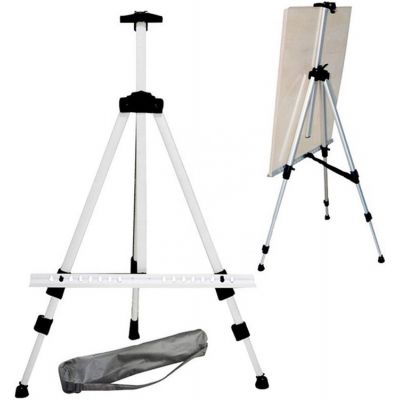 adjust height tripod easel painting easel stand Aluminum Metal display easel