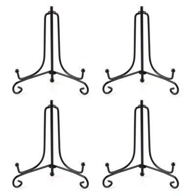 tripod display easel can custom black metal art easel for mini easel painting, display and others