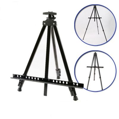 Black Sketch Drawing Frame Display Easel 52-160 cm Adjustable Metal Painting Easel