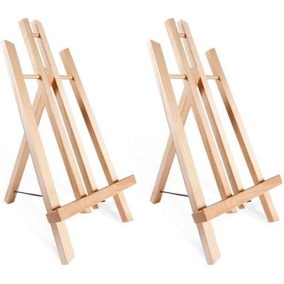 wooden mini art easel for kids painting