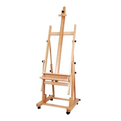 new professional beech painting artist easel ,wood studio easel stand display