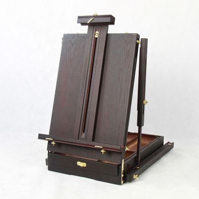 french artist wooden painting easel box for sale