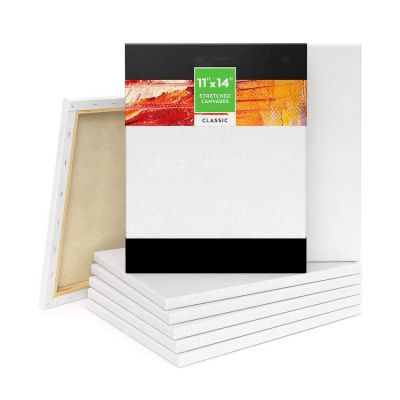 11x14 inch stretched canvas frame 100% cotton canvas for art paint