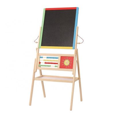 magnetic kids art drawing board wooden easel