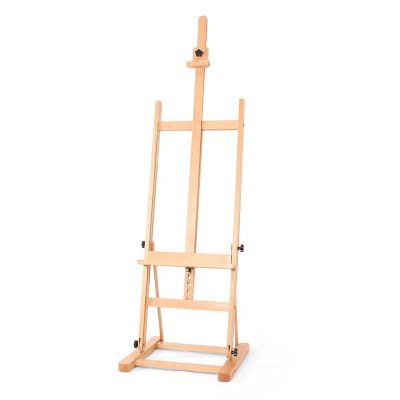 wood easel stand portable floor easel for adjustable height artist easel