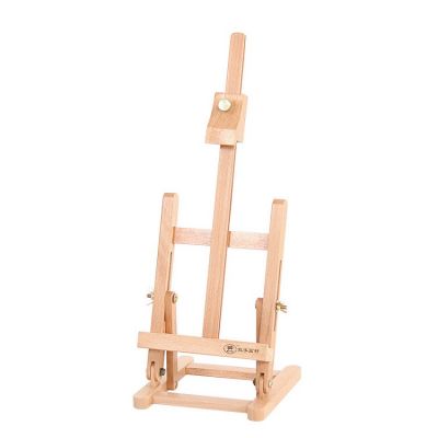 Factory Wholesale Small Beech Folding Desktop Art Sketch Oil Painting Frame Exhibition Frame