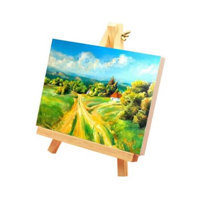 Mini 18*24cm Wood Easels Frame Set for Wholesale Drawing Stand for Kids Painting