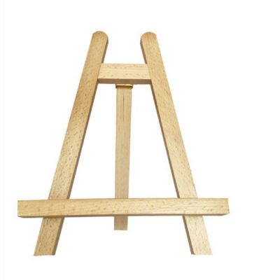 Manufacturers Selling High Quality Solid Wood Desktop Decoration Mini Pine Beech Triangle Easel