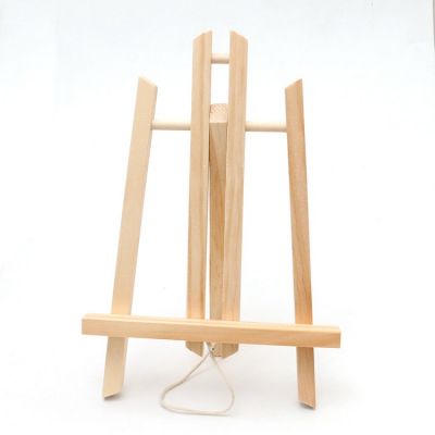 High Quality 30cm,40cm,50cm Small Pine Easel,Folding Miniature Wooden Desk Easel For Wholesale