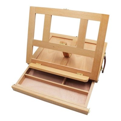 High Quality Wood Portable Foldable Desktop Easel Art Supplies For Wholesale