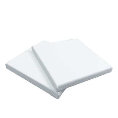 20*20cm whole sale kids cotton blank frame wood stretched artist for oil painting and acrylic painting canvas
