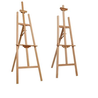 Hot Sale 145CM Pine Easel,New Zealand Pine Sketch Art Easel,Advertising and Poster Display Stand