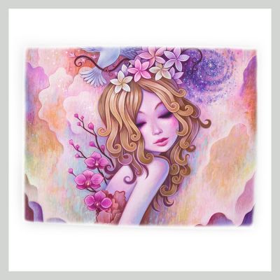 Wholesale Nice Price 20*20 Cm Customized Blank Artist Stretched Canvas