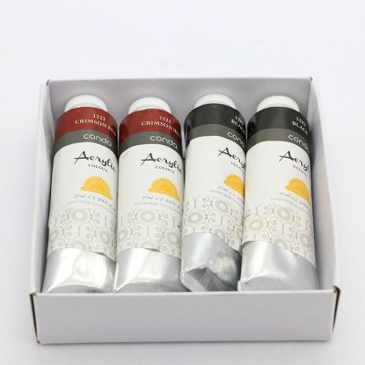 hot selling best acrylic paint basics acrylic paint tube with 37ml