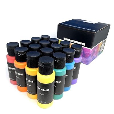 59ml 2Oz Non Toxic Matte Finished Acrylic Paint For Artist Painting