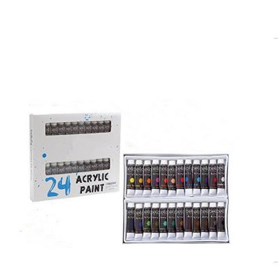 2021 hot 24 colors acrylic colours paint for artist