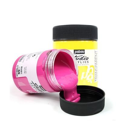 Wholesale high consistency 500ml Pebeo studio acrylic color paint for artist painting