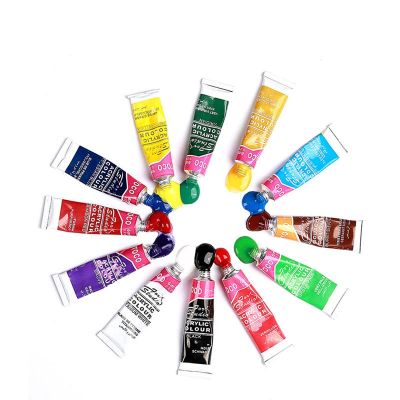 2017 High quality artist acrylic colored paints kits for artist painting