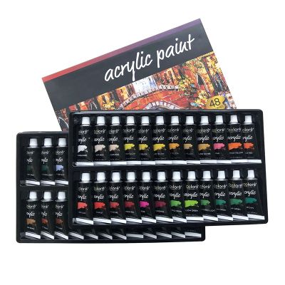 High Quality 22ml Acrylic Paint Colors Set For 24 For Painting