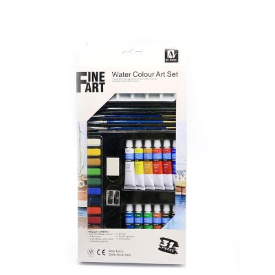 Hot Selling 31 PS 12 ML 12 Colors Water Colour Gift Art Set For Drawing