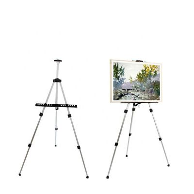 Amazon hot selling free sample fold studio display aluminum easel