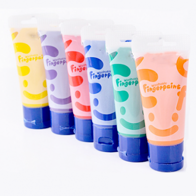 Hot children's finger painting 6-color paint washable color graffiti painting set toy