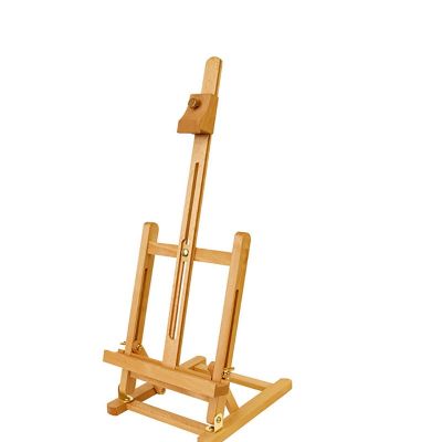 Art Supply Tall Tabletop Adjustable H-Frame Wood Studio Artist Easel