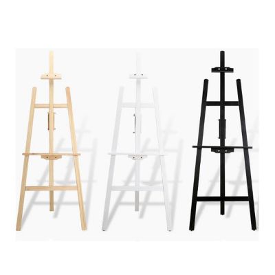 59 inch high adjustable beech or pine wood display sketch easel with poster canvas frame for student and artist