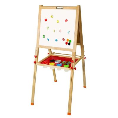 Multifunctional Adjustable Drawing Board Double Sided Magnetic Art Easel For Kids