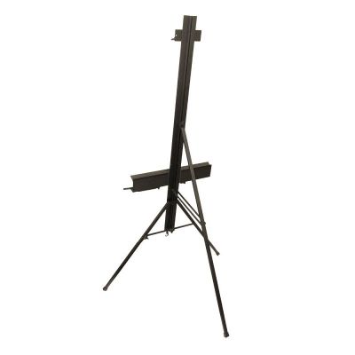 Aluminum Light Weight Artist Easel With Adjustable Tray And Palette Holder