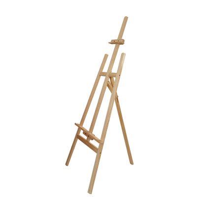 Professional Artist Quality Wooden Easel 150cm Tripod Stand Easel For Painting And Display