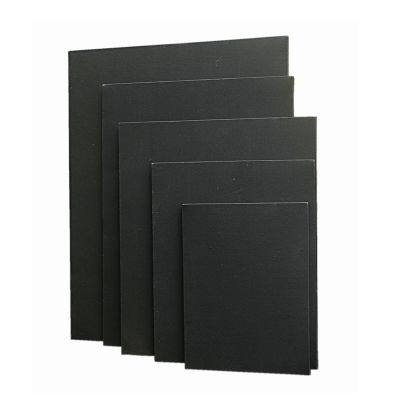 Art Supplies Blank Canvas Black Stretched Canvas for Acrylic Pouring and Oil Painting