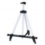 Foldable aluminum table top field drawing easel for painting