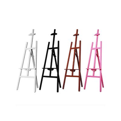 Custom Color Solid Wood Pine Artist Paint Easels Studio Wooden Art Easels