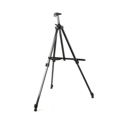 Custom black art easel portable small metal abletop display easel