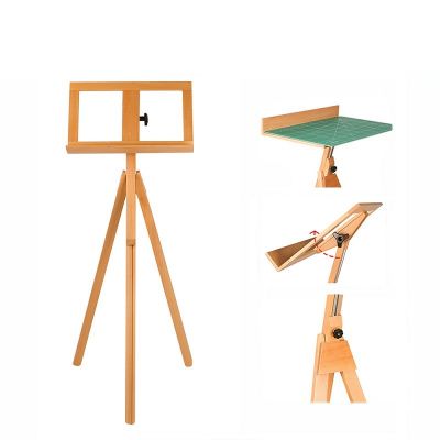 Wholesale Artist Studio Wooden Display Easel Stand For Display Class