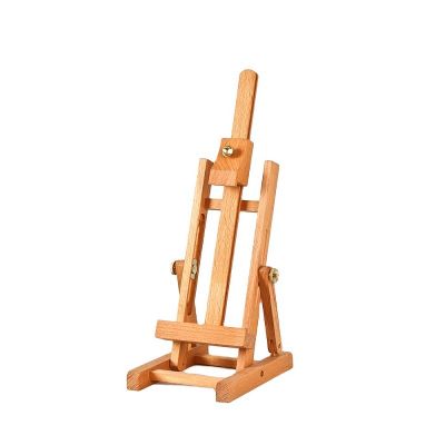 Hot Sell Mini Size 12X16X34cm Easel Wooden Foldable Easel Display Stand