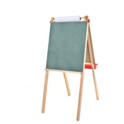 Easy To Carry Foldable Double Face Portable Wood Art Painting Easel For Kids