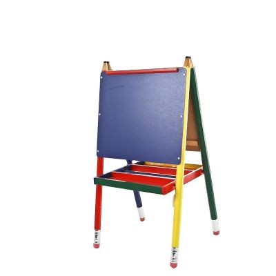 Fashion Wooden Folding Display Stand Painting Children Easel Stand For Kids