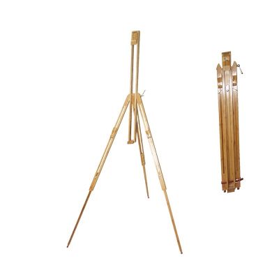Wholesale China Bamboo Adjustable Lyre Display Fold Easel For Sale