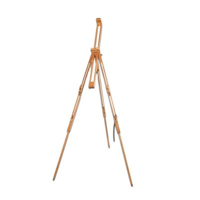New Antique Brown Color Pine Tripod Wood Made Folding Sketch Easel
